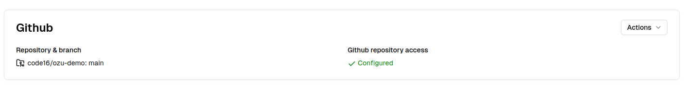 Connecting our GitHub Source