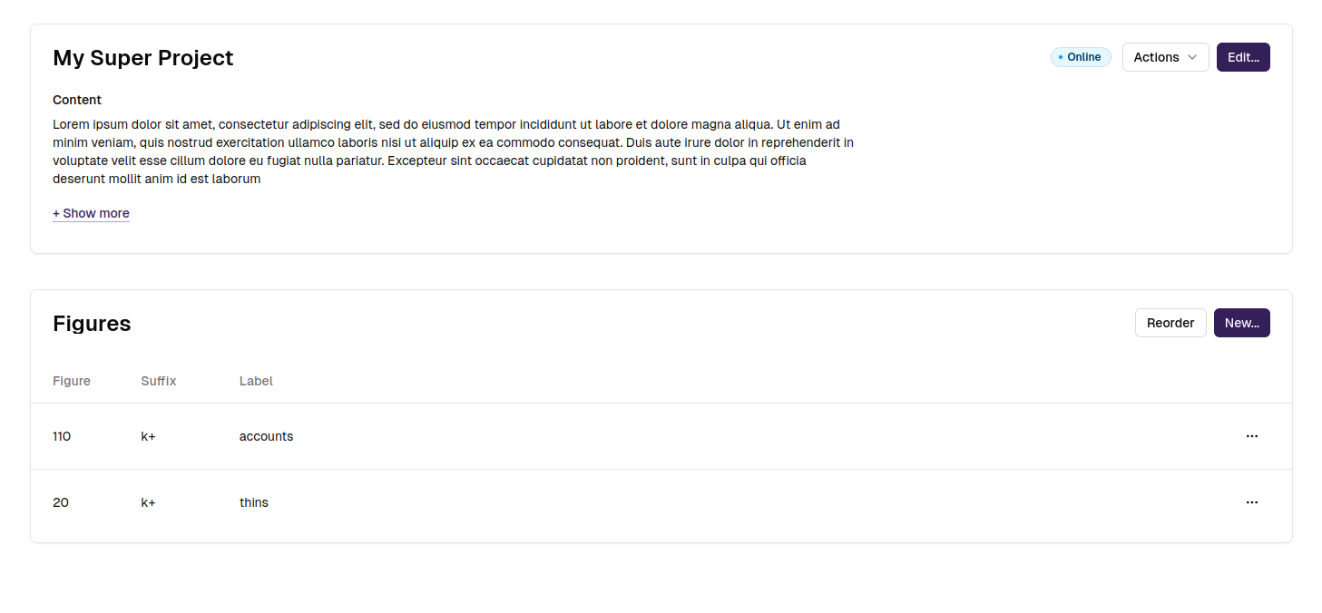 Sub-collection example